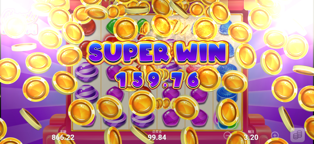 BNG - หน้าจอชนะในโหมดฟรีเกม